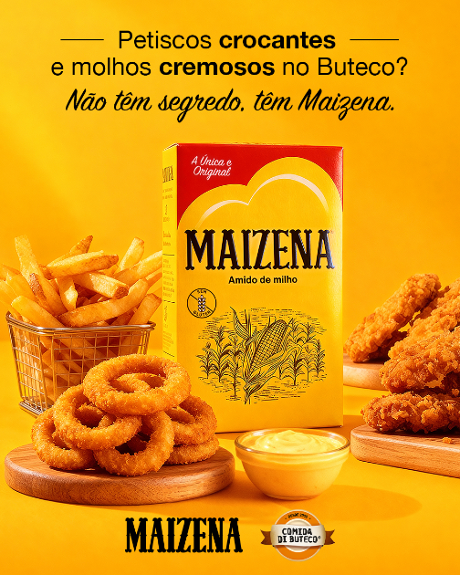Maizena reforça presença no Comida di Buteco e desafia botecos a criarem petiscos autorais
