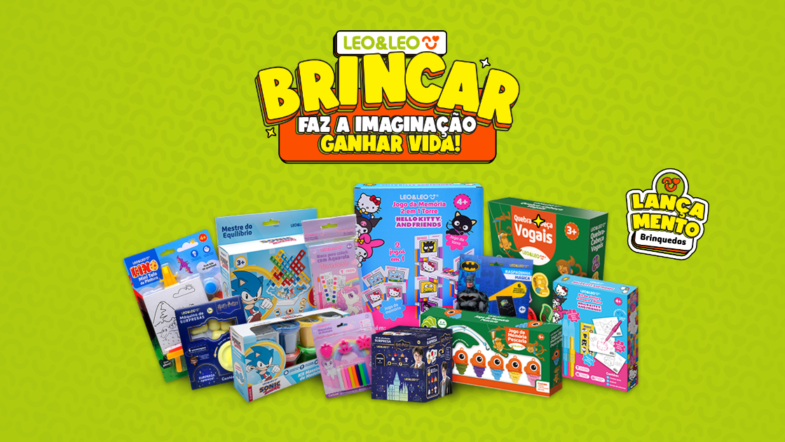 Grupo Leonora lança campanha de brinquedos com licenças de Hello Kitty, Harry Potter e Batman