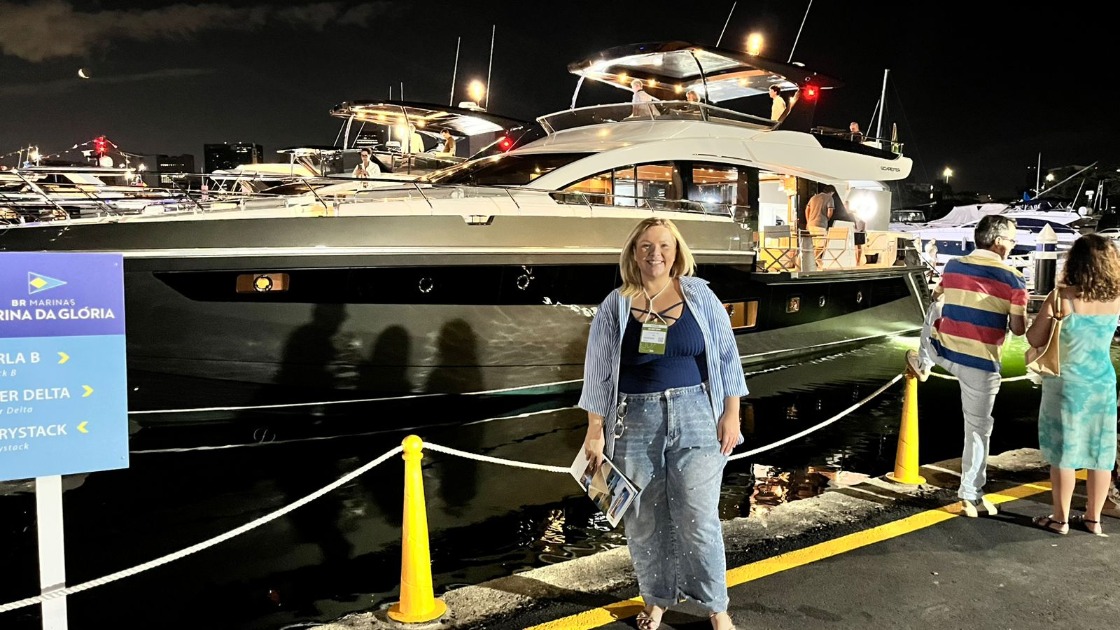 Jackeline Lima assina cobertura exclusiva do Rio Boat Show 2026 para a Revista KDEA 360