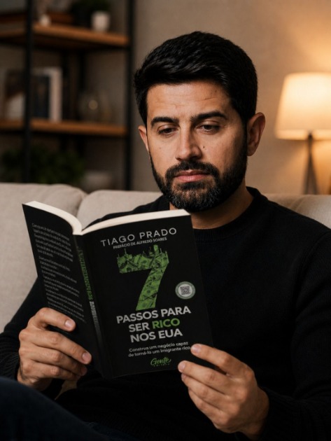 Shopping Villa Lobos recebe noite de lançamento de "7 passos para ser rico nos EUA", de Tiago Prado