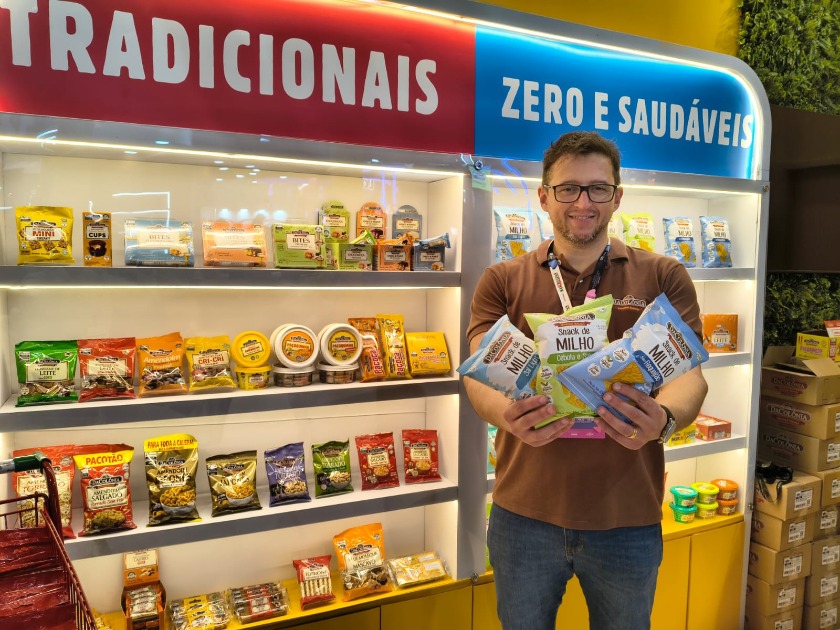 DaColônia lança AmendoPower gourmet com whey protein e apresenta nova linha Snack de Milho assado