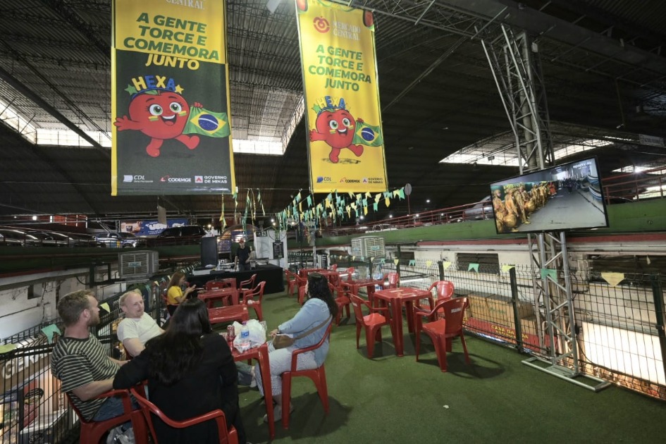 CDL/BH e Mercado Central criam espaço para transmissão da Copa do Mundo e reforçam expectativa de aquecimento do comércio