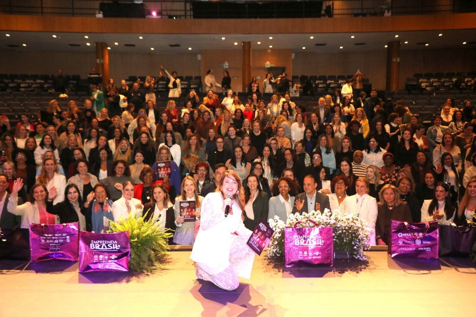 Mais de mil pessoas participam do Empreenda Brasil Mulher e reforçam a força do empreendedorismo feminino