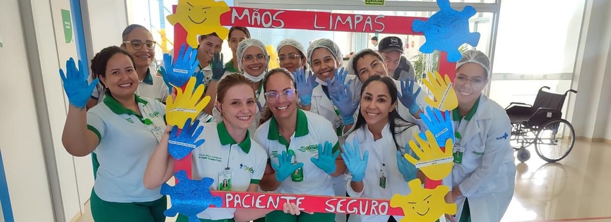 Policlínica de Posse realiza ação sobre importância da higienização das mãos