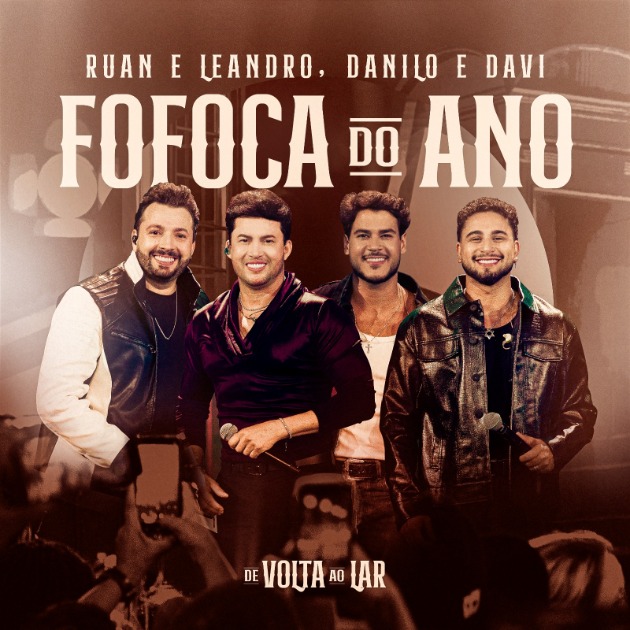 Após liderar as rádios com “Foto no Pijama”, Ruan & Leandro voltam ao Top 10 nacional com “Fofoca do Ano”