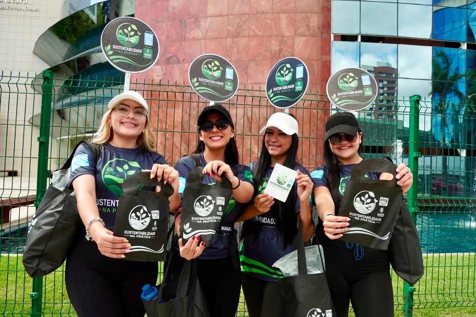 Ação ambiental do Blog do Rogério Gomes leva educação sustentável ao Parque Adahil Barreto