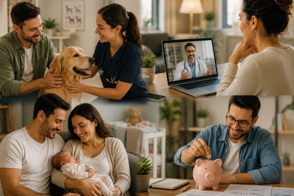 De plano de saúde para pets a ajuda para recém-nascidos: benefícios corporativos vão muito além do salário