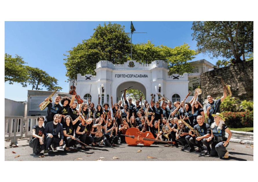 Orquestra Forte de Copacabana celebra 15 anos com concerto gratuito no dia 4 de julho