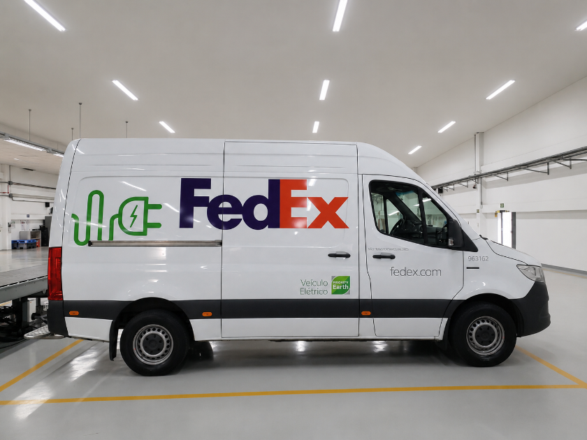 FedEx expande sua frota de veículos elétricos no Brasil