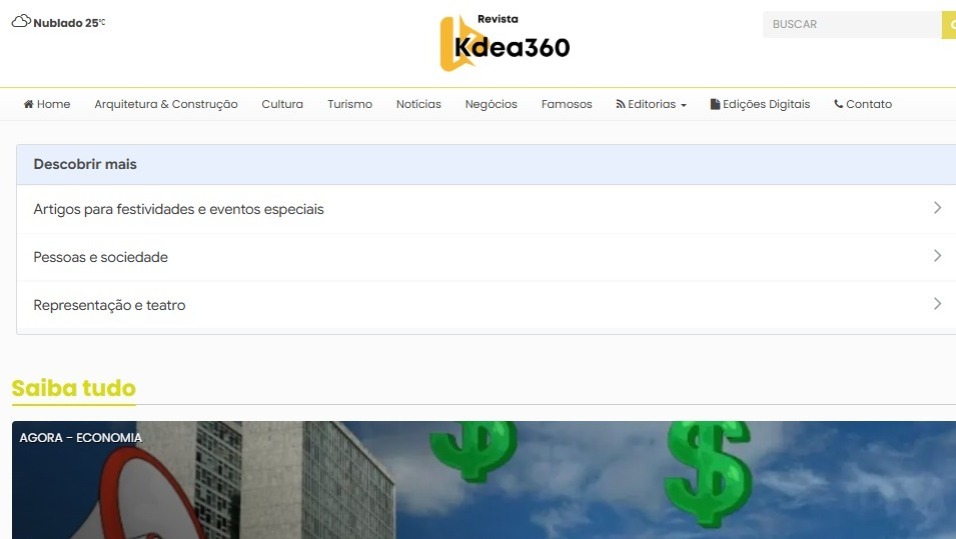 Portal Revista K'Dea 360 ultrapassa 7,47 milhões de acessos em 30 dias e consolida expansão nacional e internacional
