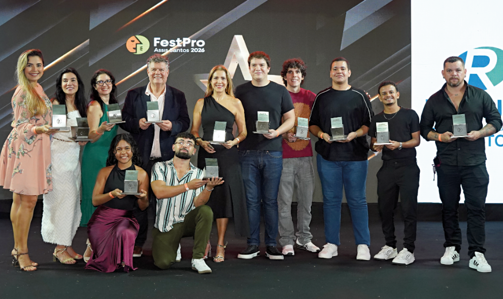 Advance brilha no Festpro 2026 e é a agência com mais Ouros do festival