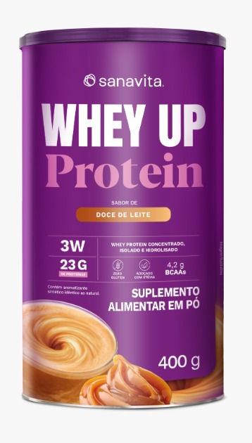 Sanavita amplia linha de proteínas com o lançamento de Whey Protein sabor Doce de Leite