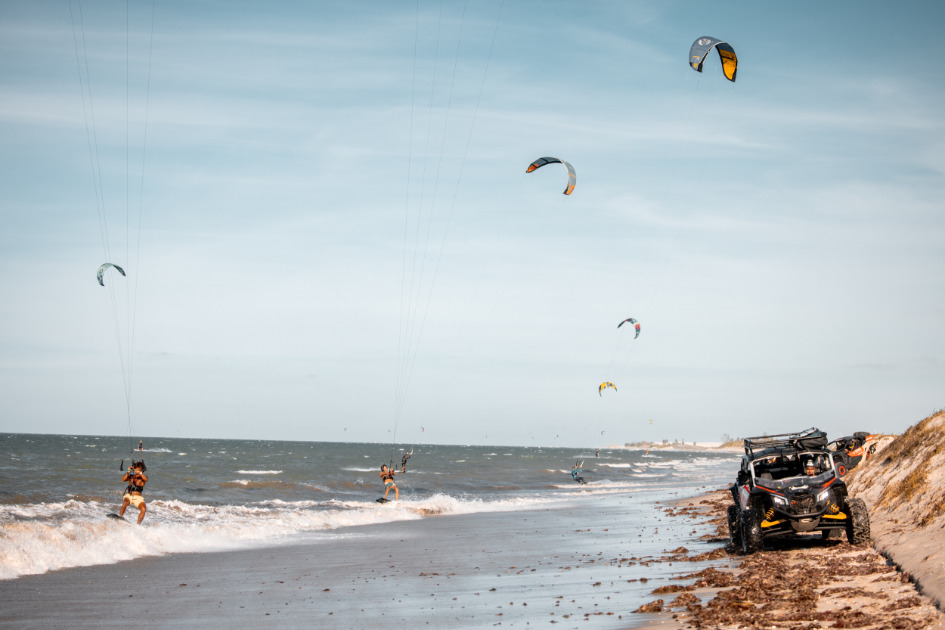 Expedição Sertões Kitesurf Rota das Falésias: aventura off-road por entre as belezas do litoral nordestino