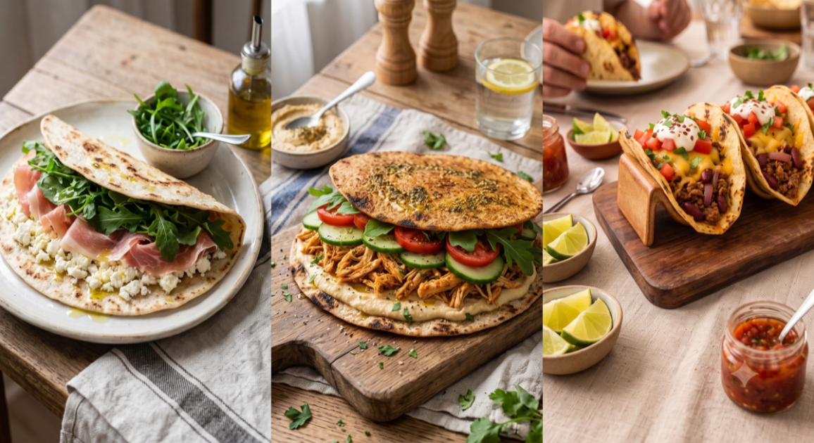Volta ao mundo em poucos minutos: três receitas práticas inspiradas na culinária global