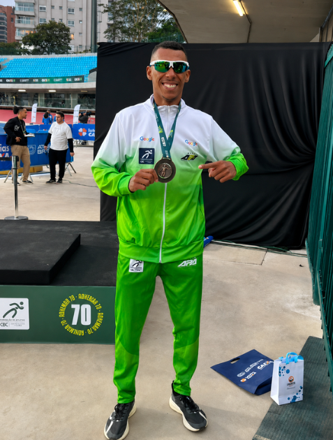 Dhioka garante medalha de bronze e coloca a APA Petrolina no pódio do Troféu Brasil